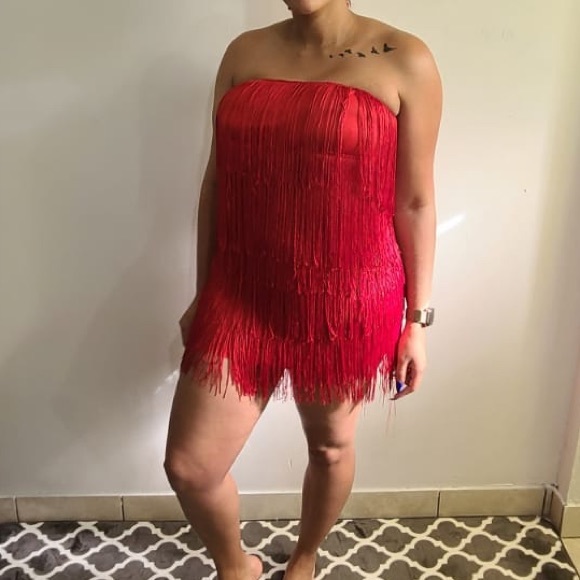 😘Fring Dress❤️💯* - Picture 3 of 4